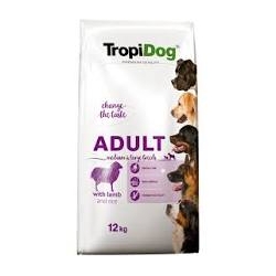 TROPIDOG PREMIUM ADULT MEDIUM & LARGE JAGNIĘCINA I RYŻ 2X12KG